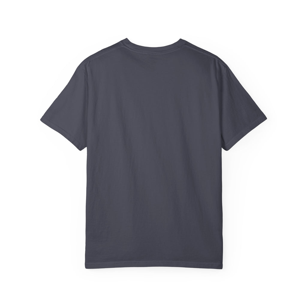 Back of the navy The Great Indoors tee by Mildly Unavailable
