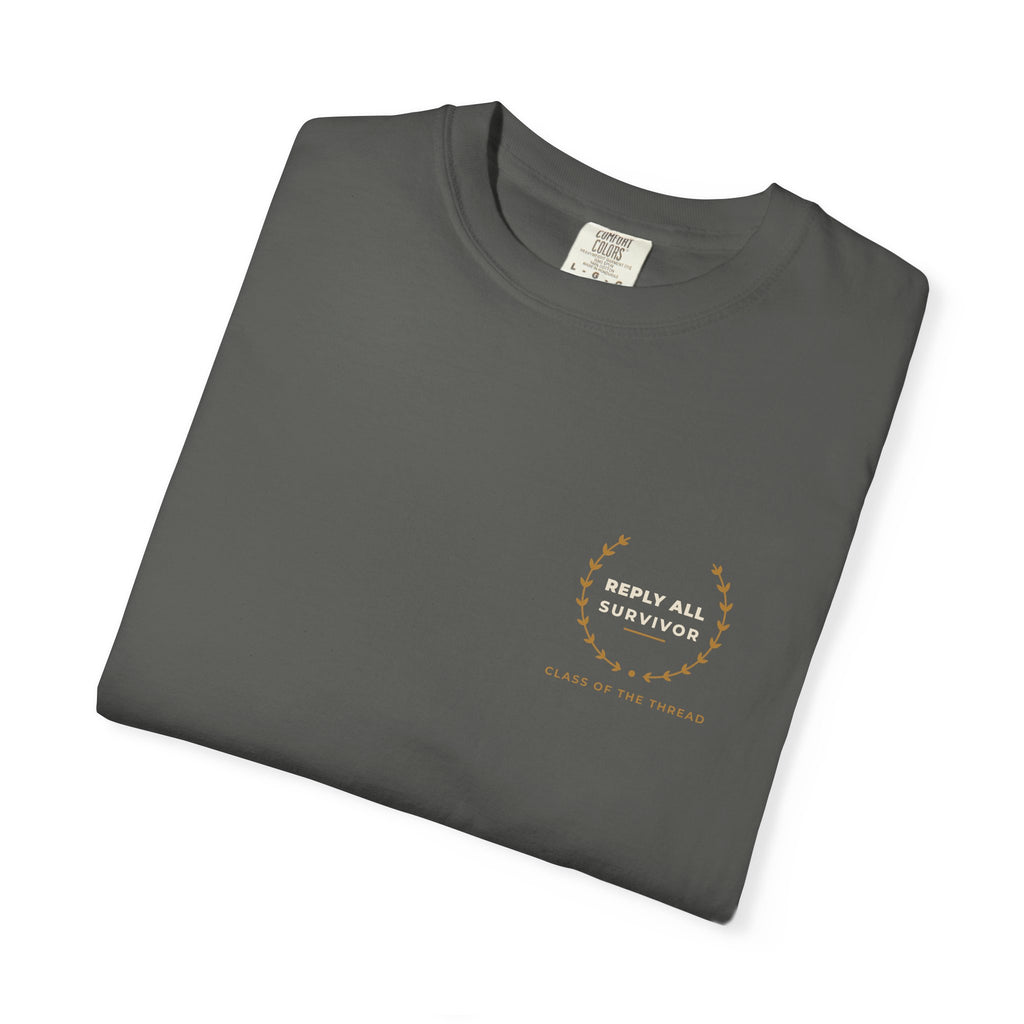 Folded pepper Reply All Survivor tee by Mildly Unavailable