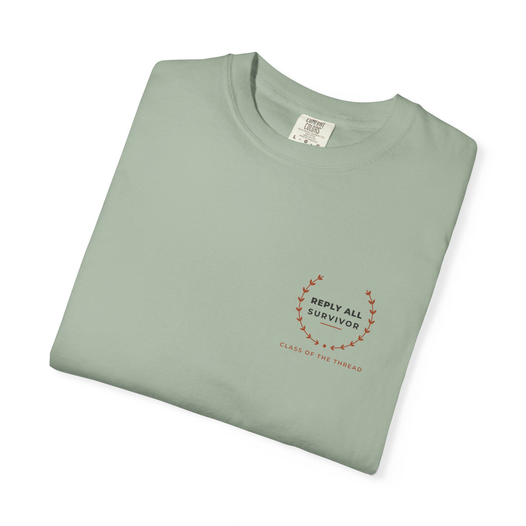 Folded bay Reply All Survivor tee by Mildly Unavailable