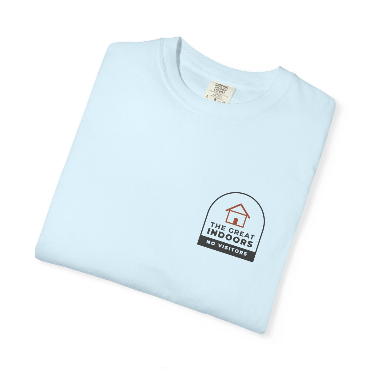 Folded chambray The Great Indoors tee by Mildly Unavailable